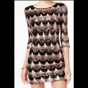 Crystal Doll sequined mini dress